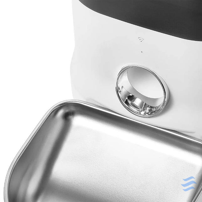 Automatic Pet Feeder with plastic bowl Dogness (white) Bowls