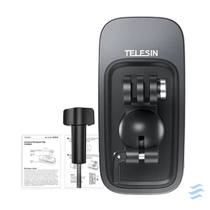Backpack clip mount Telesin for sports cameras (GP JFM 009) Booms and selfie sticks