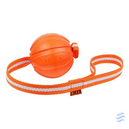 Ball on a rope for puppies and small dogs Liker Line 7 Waudog Toys