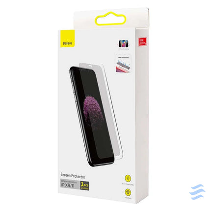 Baseus 0.3mm Full screen and Full glass Tempered Glass (1pcs pack) for iPhone XR/11 6.1 inch For smartphones