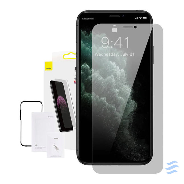 Baseus 0.3mm Full screen and Full glass Tempered Glass (1pcs pack) for iPhone XR/11 6.1 inch For smartphones