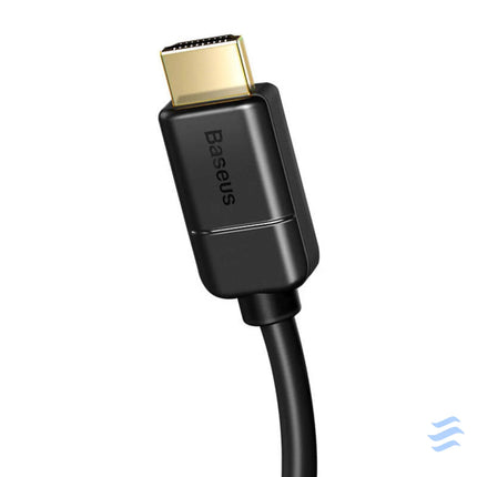 Baseus 2x HDMI 2.0 4K 60Hz Cable 3D HDR 18Gbps 1m (black) Video cables