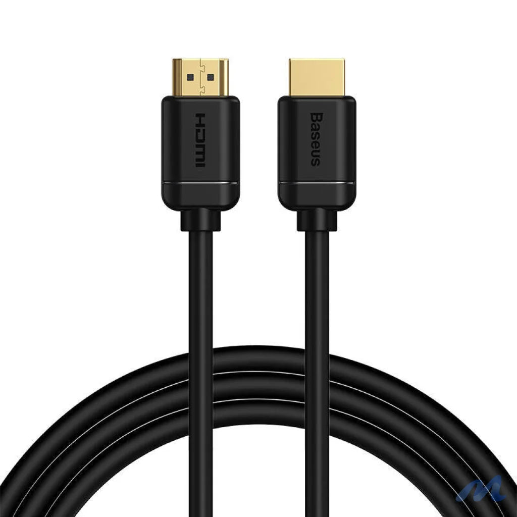 Baseus 2x HDMI 2.0 4K 60Hz Cable, 3D, HDR, 18Gbps, 2m (black)