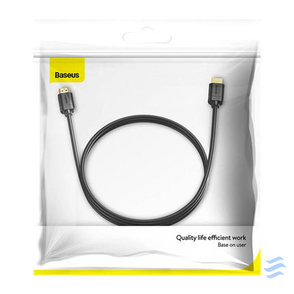 Baseus 2x HDMI 2.0 4K 60Hz Cable 3D HDR 18Gbps 2m (black) Video cables