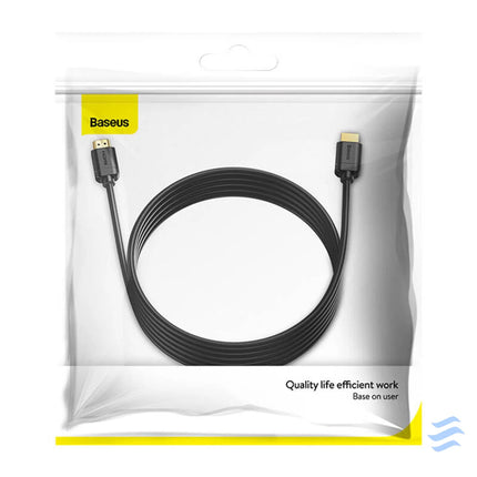 Baseus 2x HDMI 2.0 4K 60Hz Cable 3D HDR 18Gbps 5m (black) Video cables