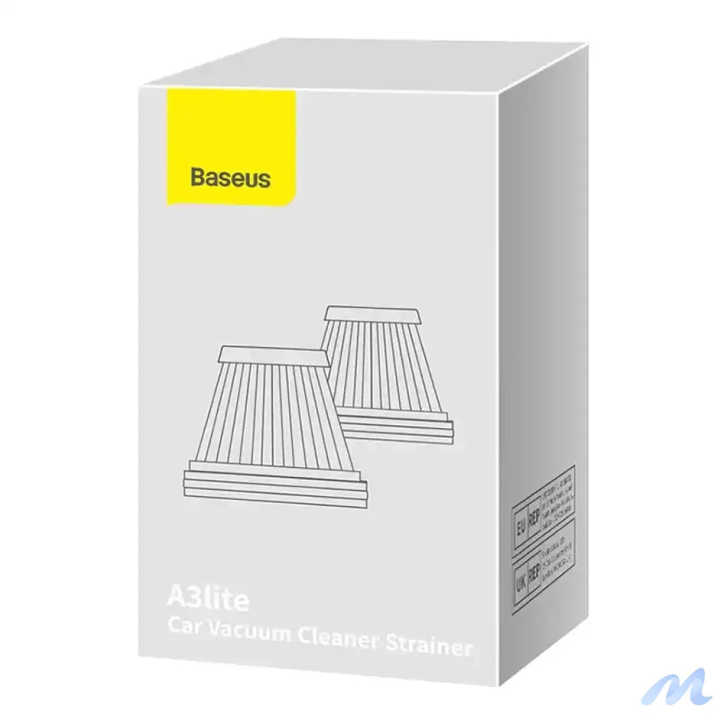 Baseus A3lite Car vacuum Cleaner filters 2 PCS (White)