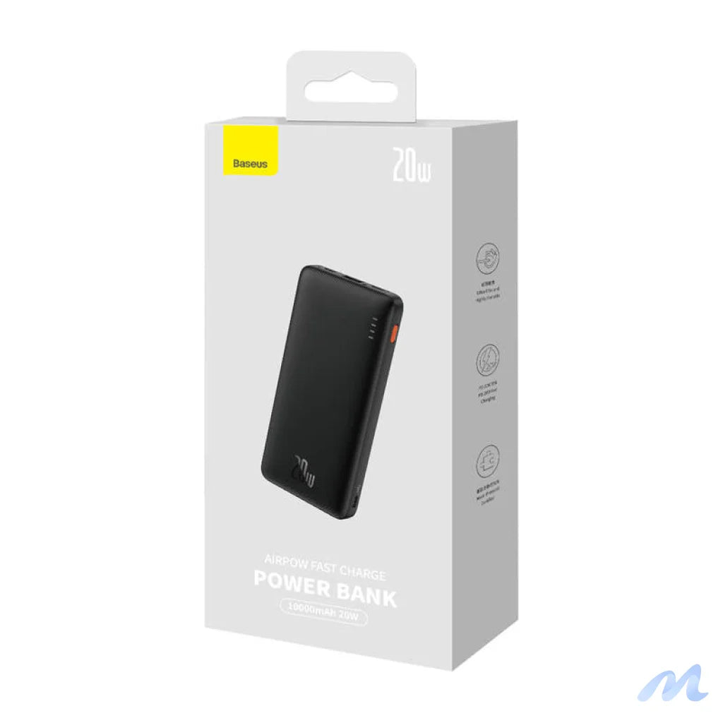Baseus Airpow 10000mAh 20W powerbank (black)