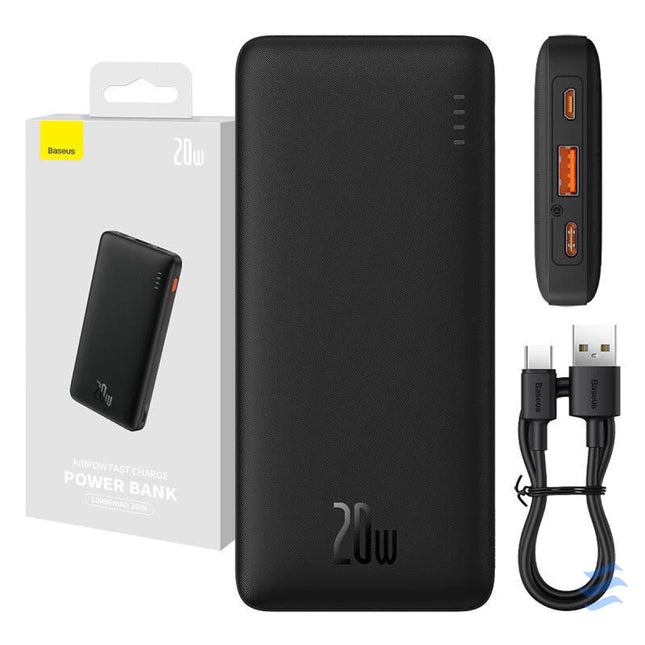 Baseus Airpow 10000mAh 20W powerbank (black) Powerbanks