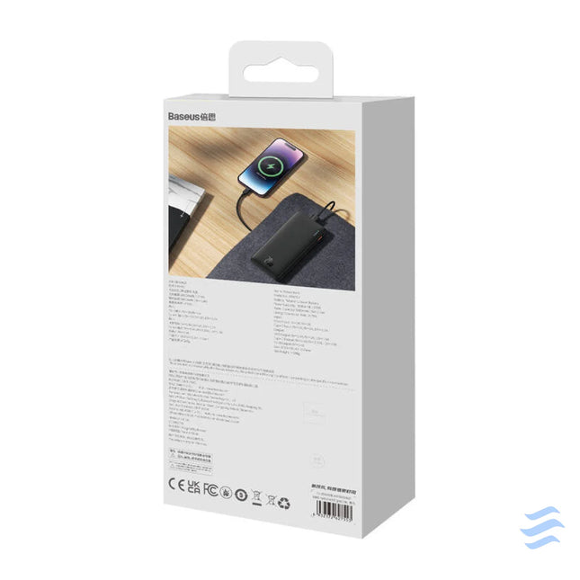 Baseus Airpow 10000mAh 20W powerbank (black) Powerbanks