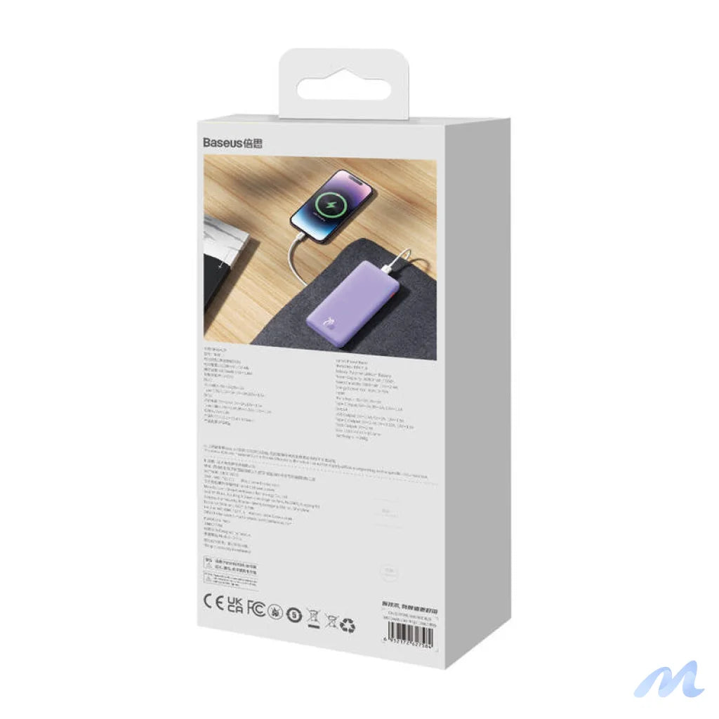 Baseus Airpow 10000mAh 20W Powerbank (purple)