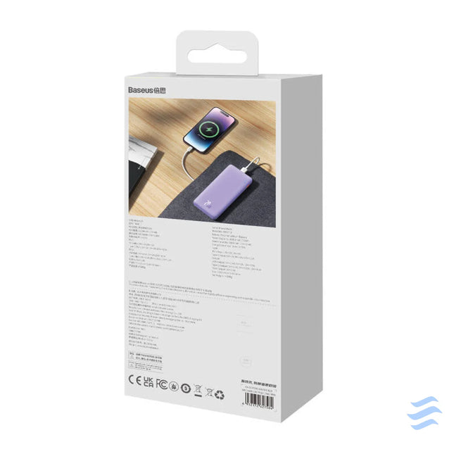 Baseus Airpow 10000mAh 20W Powerbank (purple) Powerbanks