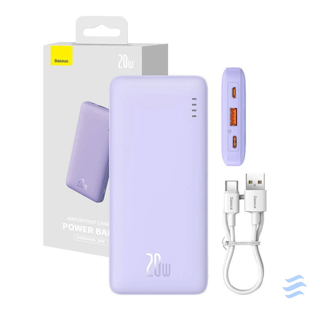 Baseus Airpow 10000mAh 20W Powerbank (purple) Powerbanks