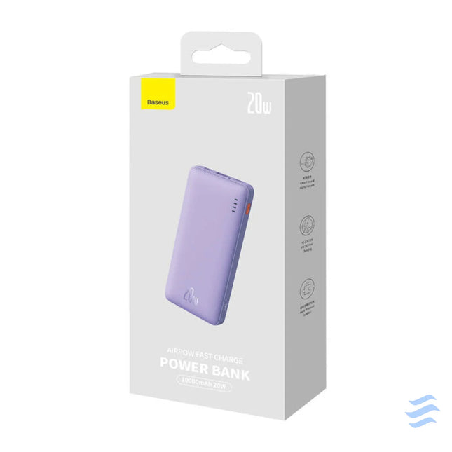 Baseus Airpow 10000mAh 20W Powerbank (purple) Powerbanks
