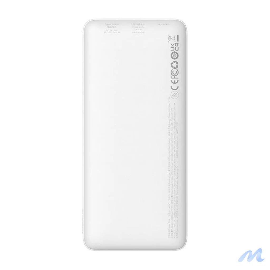 Baseus Airpow 10000mAh 20W powerbank (white)