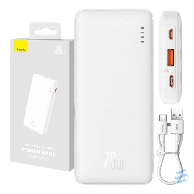Baseus Airpow 10000mAh 20W powerbank (white) Powerbanks