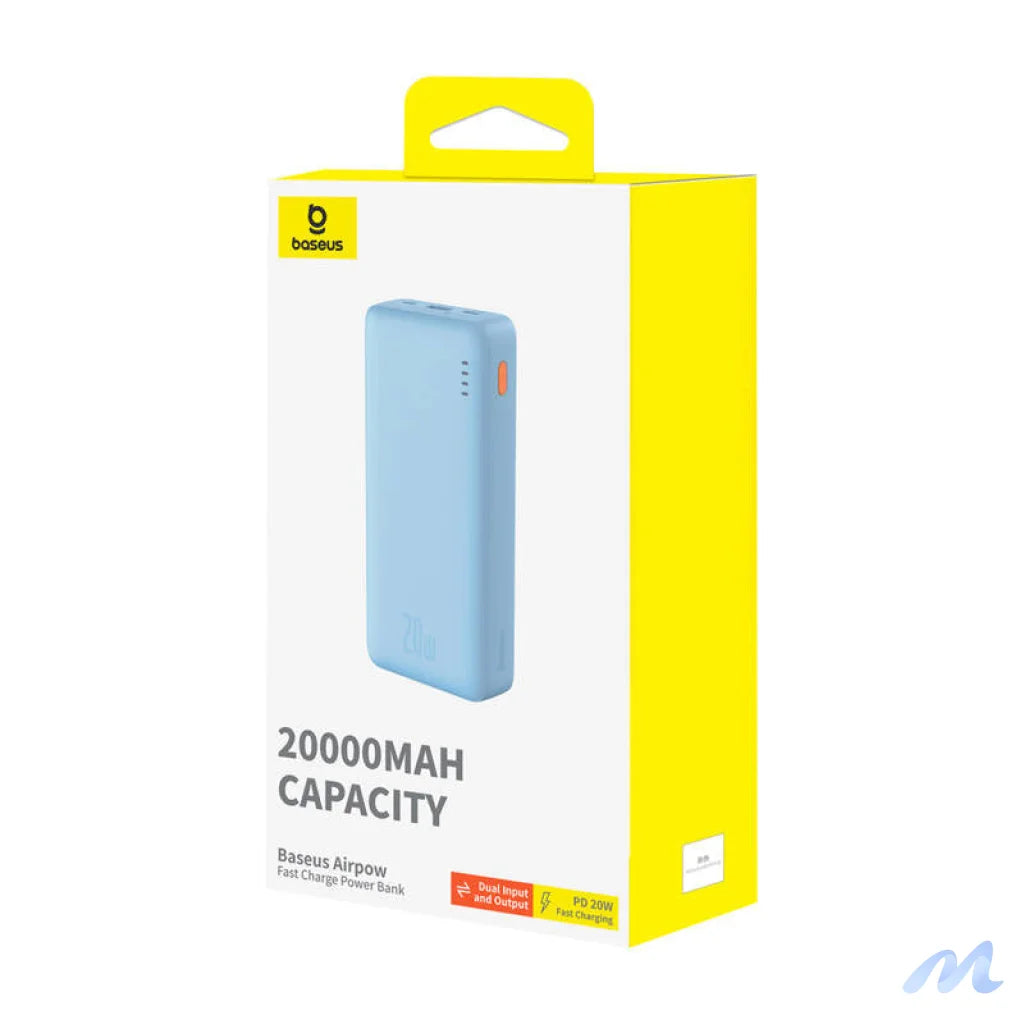 Baseus Airpow 20000mAh 20W powerbank (blue)