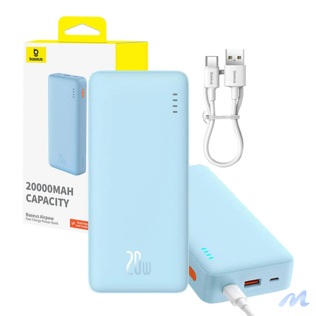 Baseus Airpow 20000mAh 20W powerbank (blue)