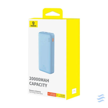 Baseus Airpow 20000mAh 20W powerbank (blue) Powerbanks