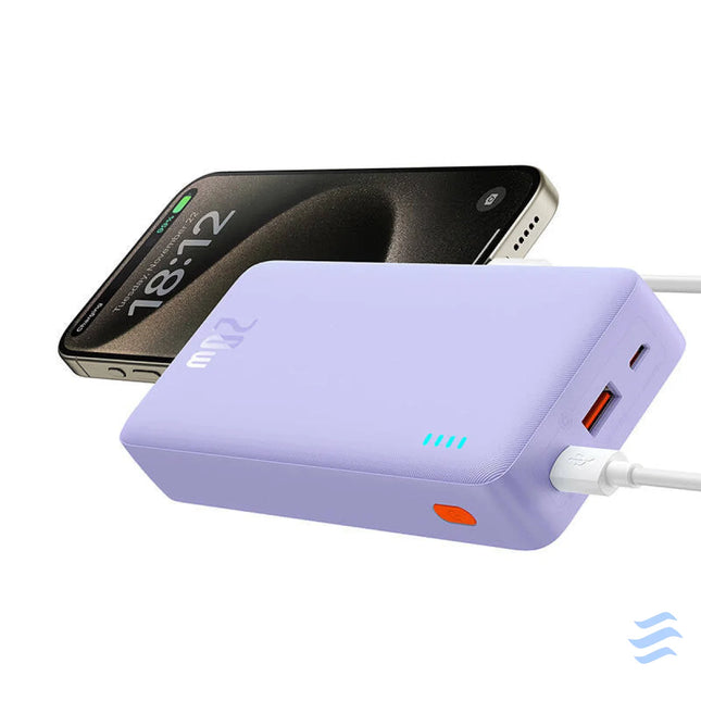 Baseus Airpow 20000mAh 20W powerbank (purple) Powerbanks