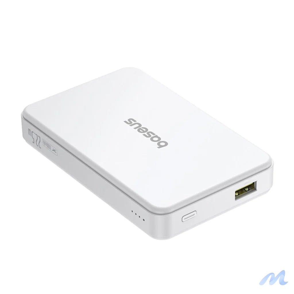 Baseus Airpow2 Qi2 magnetic powerbank 10000mAh 22.5W (white)