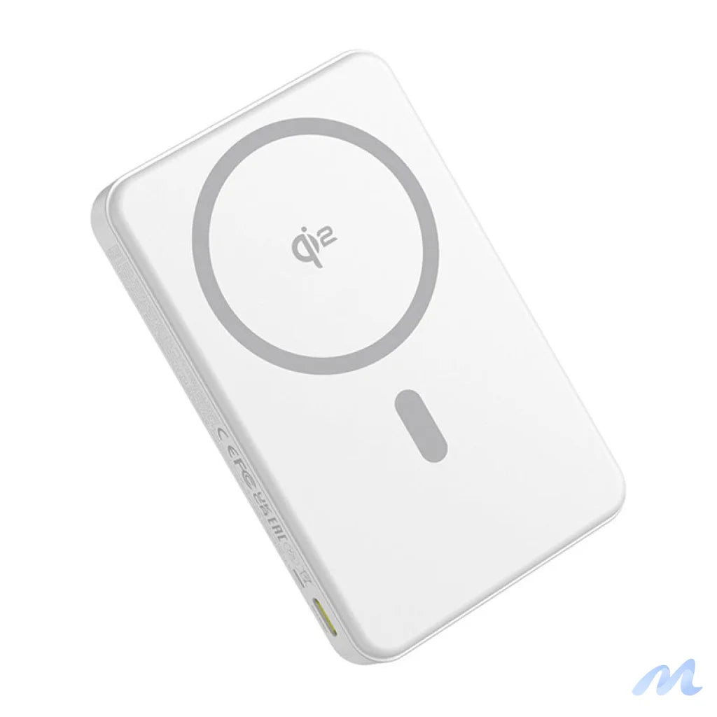 Baseus Airpow2 Qi2 magnetic powerbank 10000mAh 22.5W (white)