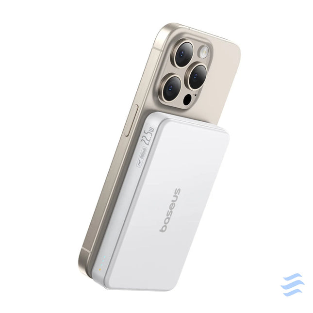 Baseus Airpow2 Qi2 magnetic powerbank 10000mAh 22.5W (white) Powerbanks
