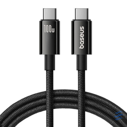 Baseus Cable USB Tungsten Gold USB C to USB C 100W 1,5m (black) USB C to USB C