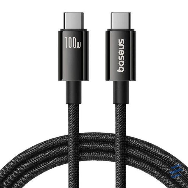 Baseus Cable USB Tungsten Gold USB C to USB C 100W 1,5m (black) USB C to USB C