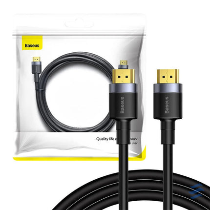 Baseus Cafule 4KHDMI Male To 4KHDMI Male Adapter Cable 3m Black Video cables