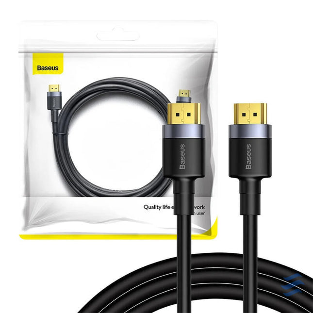 Baseus Cafule 4KHDMI Male To 4KHDMI Male Adapter Cable 3m Black Video cables