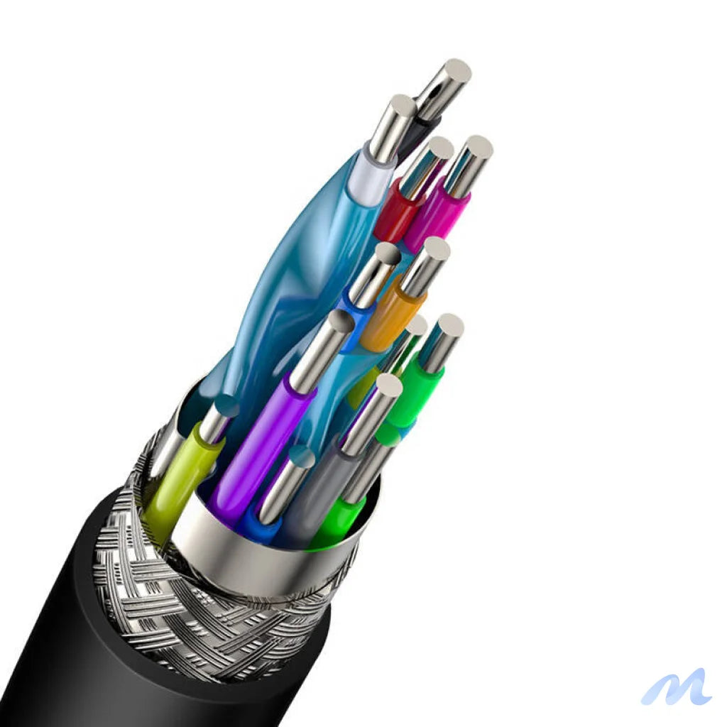 Baseus Cafule 4KHDMI Male To 4KHDMI Male Adapter Cable 5m Black