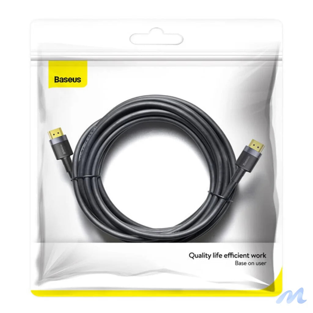 Baseus Cafule 4KHDMI Male To 4KHDMI Male Adapter Cable 5m Black