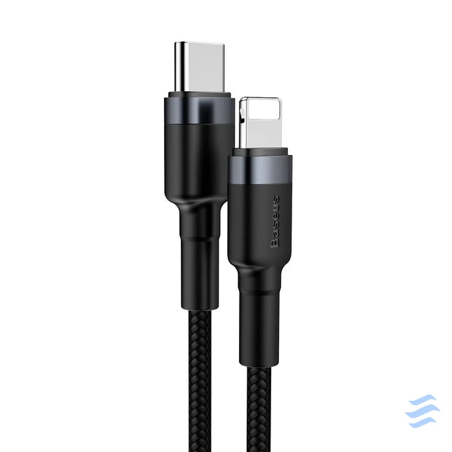 Baseus Cafule Cable Type C to iP PD 18W 1m Gray + Black USB C to Lightning
