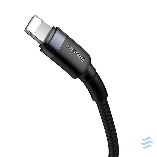 Baseus Cafule Cable Type C to iP PD 18W 1m Gray + Black USB C to Lightning