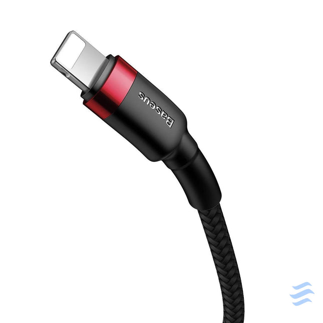 Baseus Cafule Cable Type C to iP PD 18W 1m Red + Black USB C to Lightning