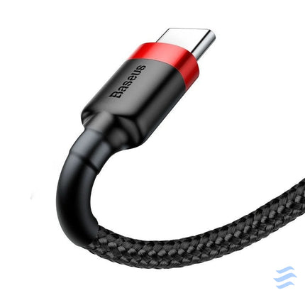 Baseus Cafule cable USB C 3A 0.5m (Red + Black) USB to USB C