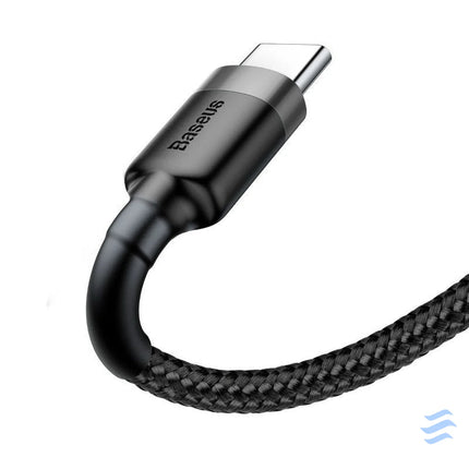 Baseus Cafule cable USB C 3A 1m (Gray + Black) USB to USB C
