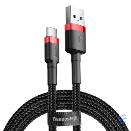 Baseus Cafule cable USB C 3A 1m (Red + Black) USB to USB C