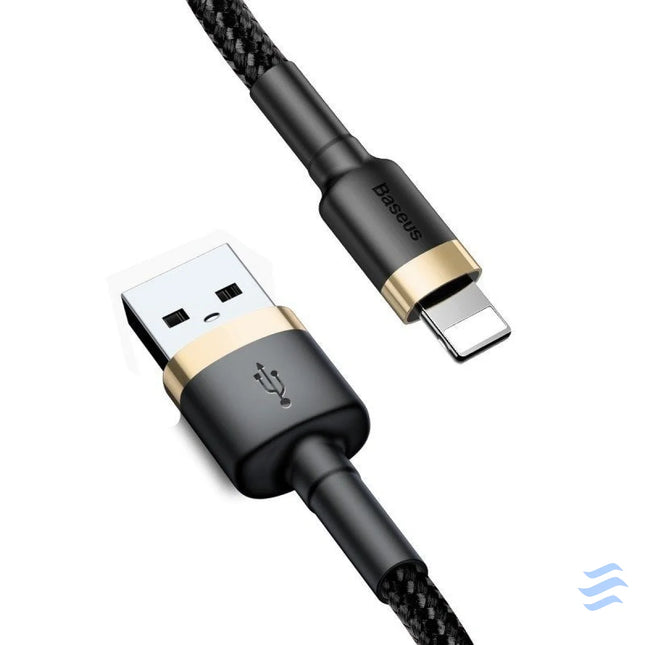 Baseus Cafule Cable USB Lightning 1.5 A 2m (Gold + Black) USB to Lightning