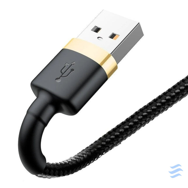 Baseus Cafule Cable USB Lightning 1.5 A 2m (Gold + Black) USB to Lightning