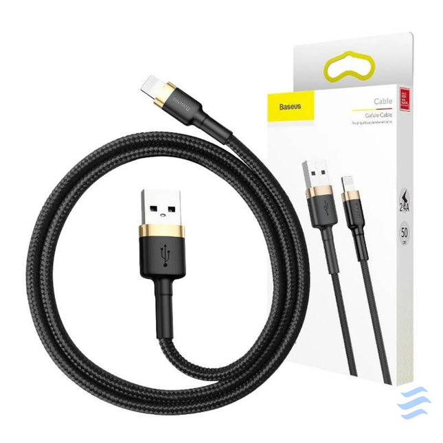 Baseus Cafule Cable USB Lightning 2A 3m (Gold + Black) USB to Lightning