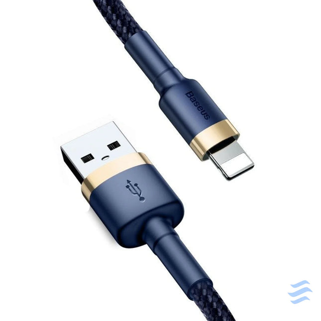 Baseus Cafule Lightning cable 1.5A 2m (Gold + Dark blue) USB to Lightning