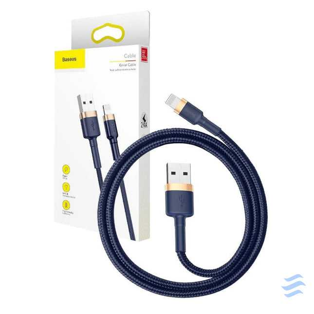 Baseus Cafule Lightning cable 2.4A 1m (Gold + Dark blue) USB to Lightning