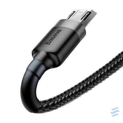 Baseus Cafule Micro USB cable 1.5A 2m (Gray + Black) USB to Micro USB