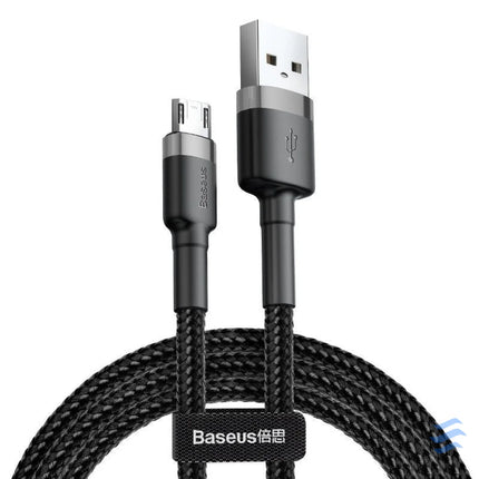 Baseus Cafule Micro USB cable 2.4A 1m (Gray + Black) USB to Micro USB