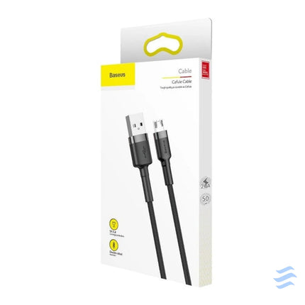 Baseus Cafule Micro USB cable 2.4A 1m (Gray + Black) USB to Micro USB