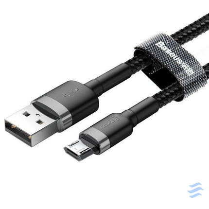 Baseus Cafule Micro USB cable 2.4A 1m (Gray + Black) USB to Micro USB
