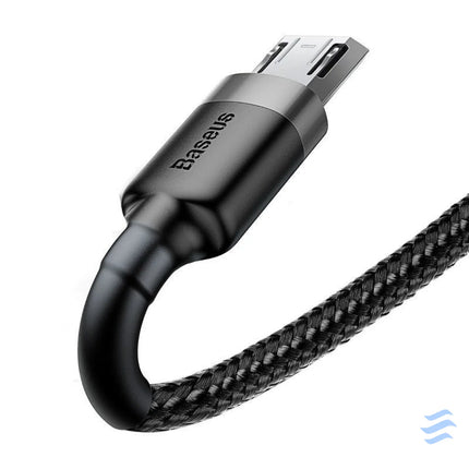 Baseus Cafule Micro USB cable 2.4A 1m (Gray + Black) USB to Micro USB