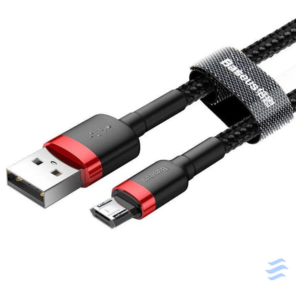 Baseus Cafule Micro USB cable 2.4A 1m (Red + Black) USB to Micro USB