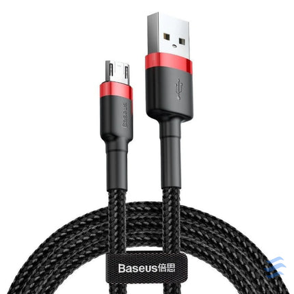 Baseus Cafule Micro USB cable 2.4A 1m (Red + Black) USB to Micro USB